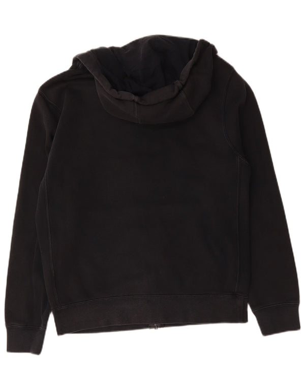 Pulover Nike pentru bărbați, cu fermoar, bumbac, negru