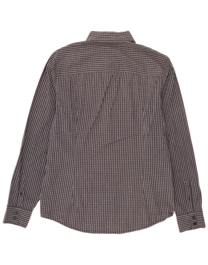 Cămașă pentru bărbați CALVIN KLEIN JEANS, gri mediu vichy