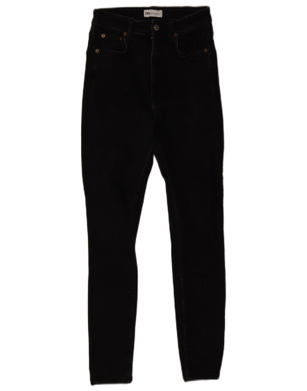 Blugi skinny dama Zara EU 38 Mici W28 L27 Negri