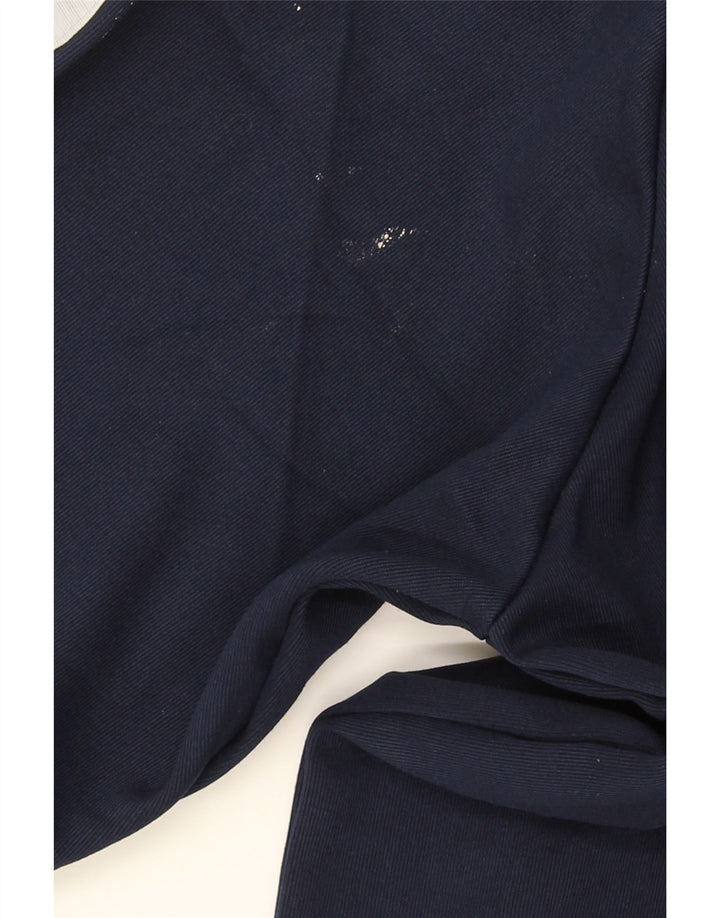 Pulover Nike pentru bărbați, cu fermoar, cu capotă, mare, albastru bleumarin, poliester