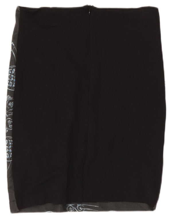 Fusta creion pentru femei Desigual Medium W30 Bleumarin Paisley