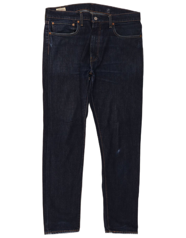 Blugi conici pentru bărbați Levi's 512 Slim Fit W36 L32 bumbac bleumarin