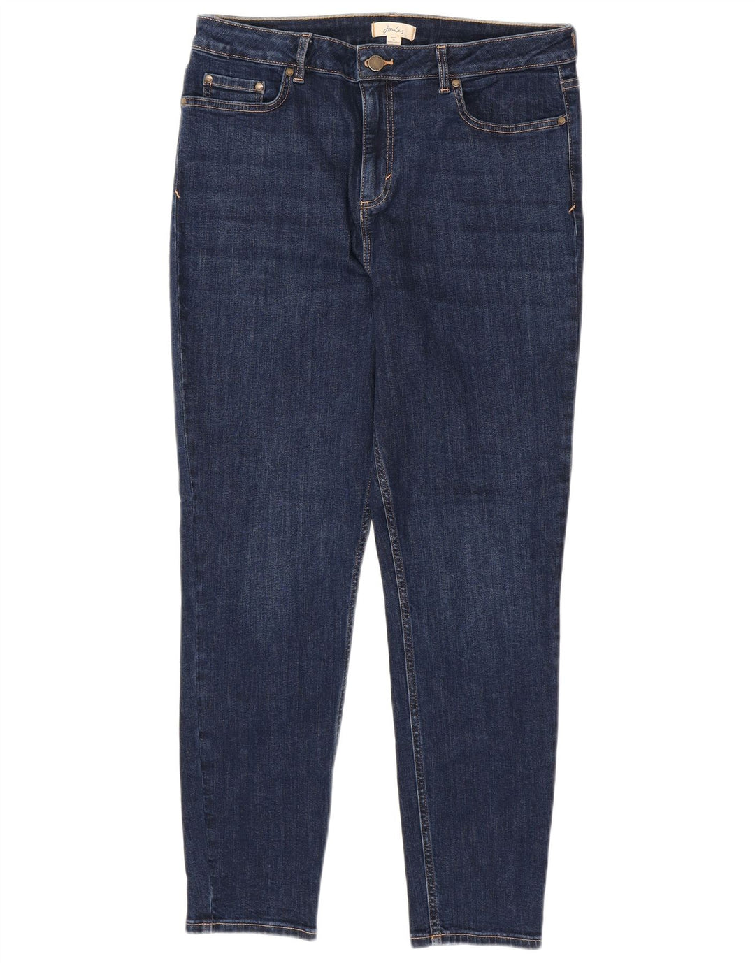 Jeans skinny pentru femei JOULES UK 14 Large W32 L28 Bumbac bleumarin