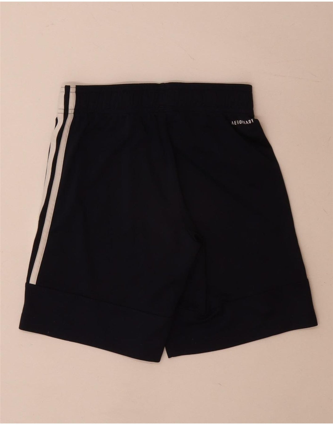 Pantaloni scurți sport pentru băieți Adidas 9-10 ani poliester bleumarin