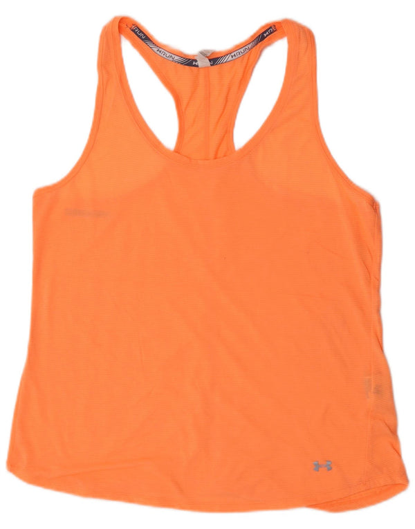 Top Vest Under Armour pentru femei Heat Gear UK 18 XL Portocaliu Poliester