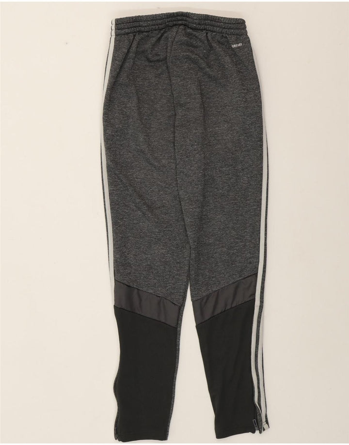Pantaloni de trening ADIDAS Aeroready pentru femei UK 8, mici, gri Colorblock