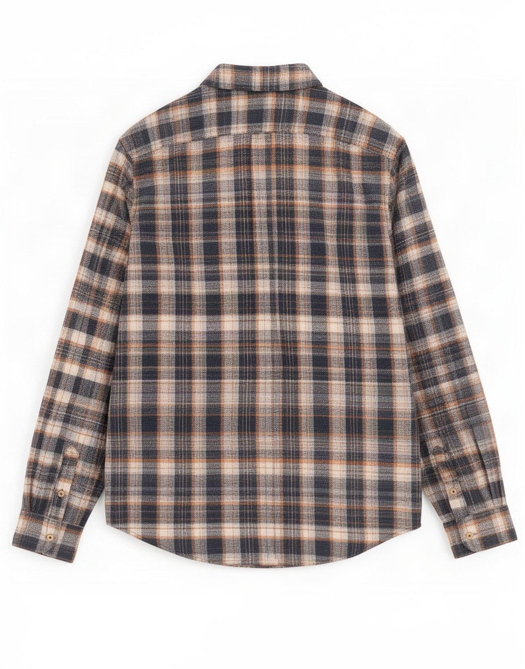 Cămașă de flanel pentru bărbați Ben Sherman, cu carouri mari, albastre