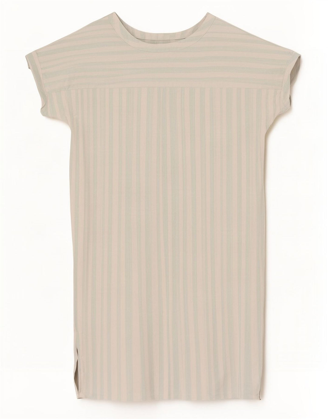 Max Mara Rochie Schimbată Femei EU 42 Acetat mare cu dungi albe