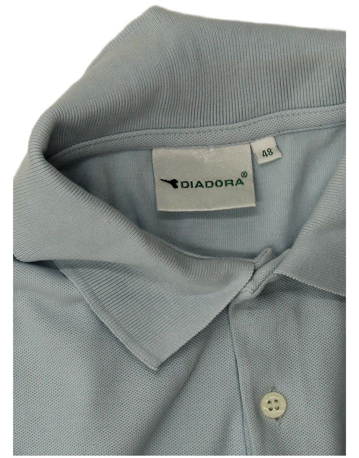 Tricou polo pentru bărbați Diadora IT 48 Medium Blue