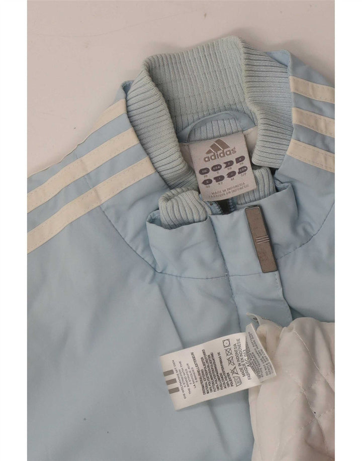 Bomber pentru femei Adidas UK 10 Small Blue Poliester