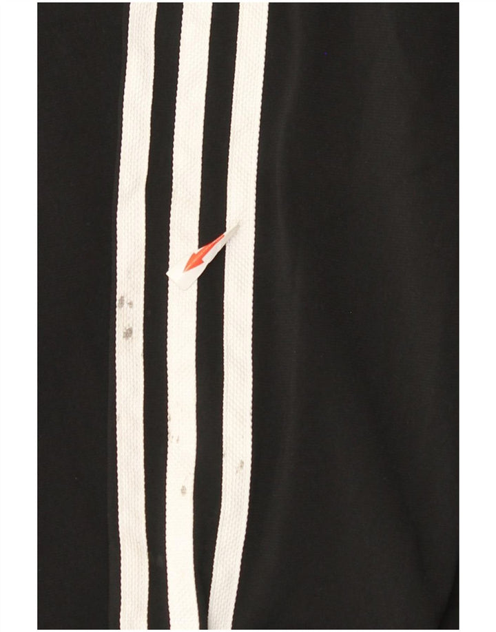 Jachetă de trening pentru băieți Adidas 15-16 ani, poliester negru