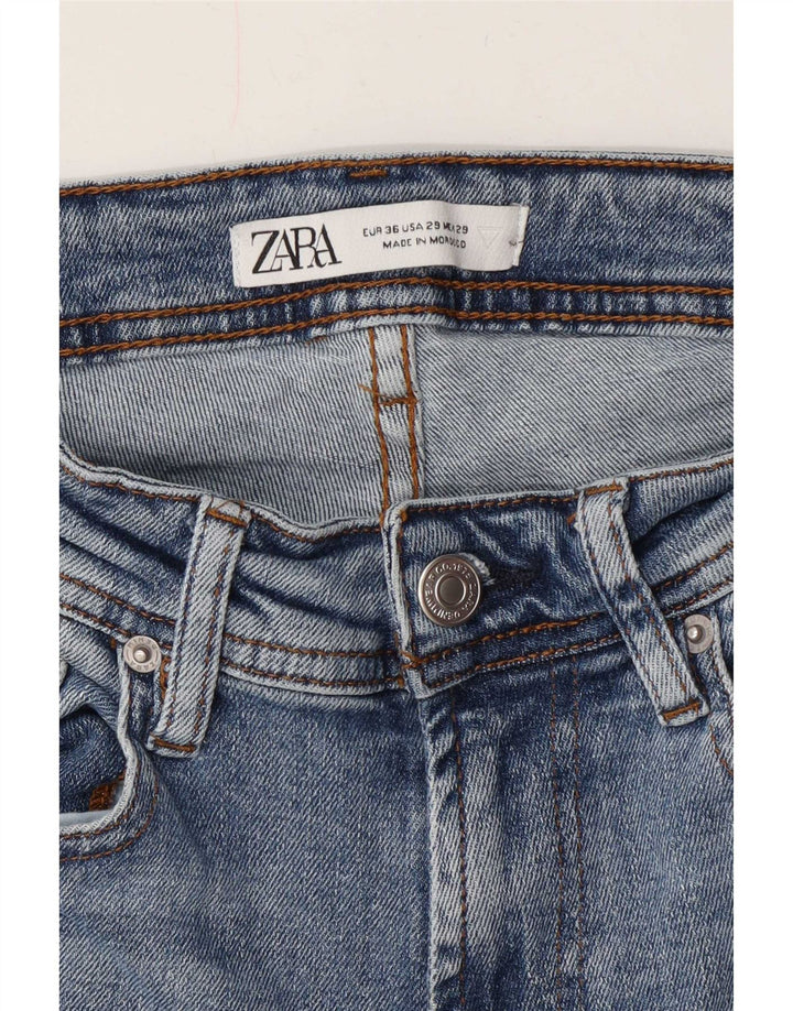 Blugi slim pentru bărbați Zara EU 36 XS W29 L30 Albastru