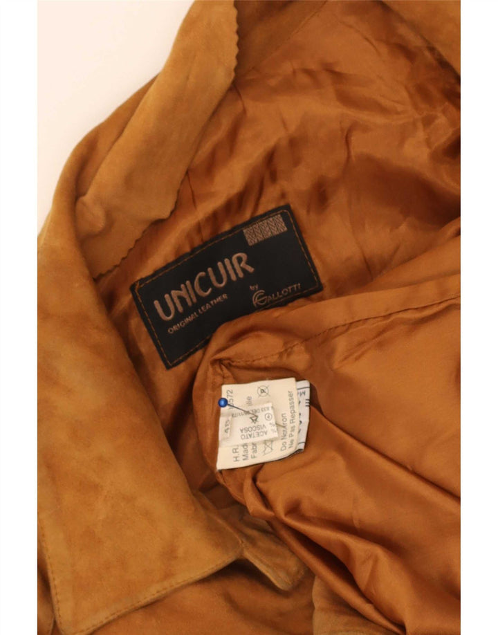 Jachetă Gallotti de piele intoarsa pentru femei IT 48 XL Bej