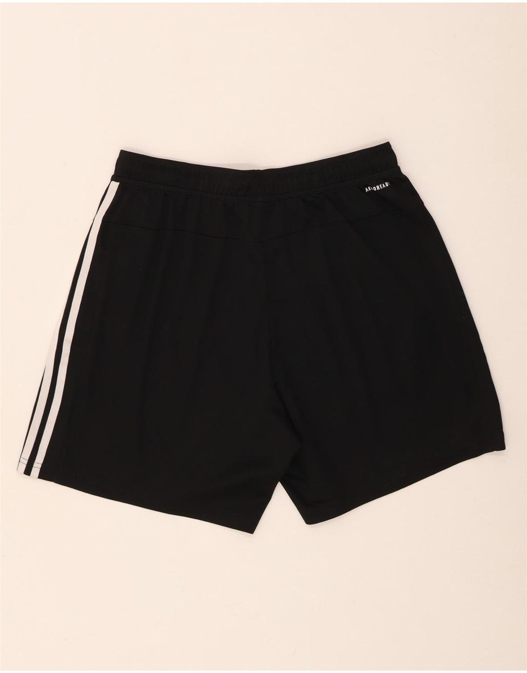 Pantaloni scurți sport pentru bărbați Adidas Aeroready Regular Fit, poliester mediu negru