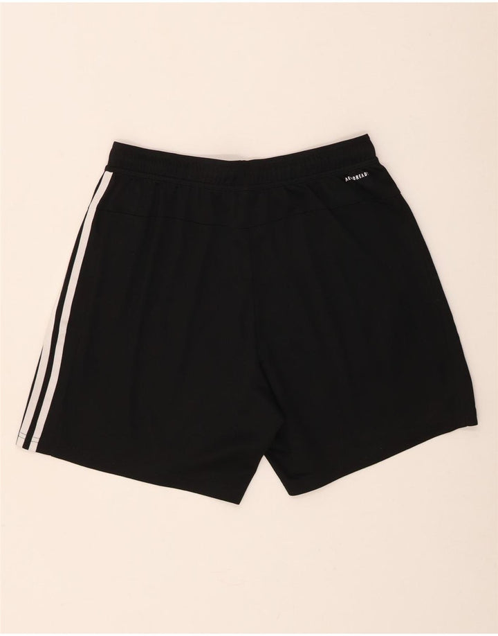 Pantaloni scurți sport pentru bărbați Adidas Aeroready Regular Fit, poliester mediu negru