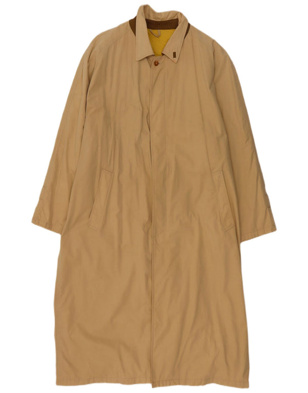 Pardesiu vintage pentru bărbați, cu tăiere largă, UK 44 2XL, bej