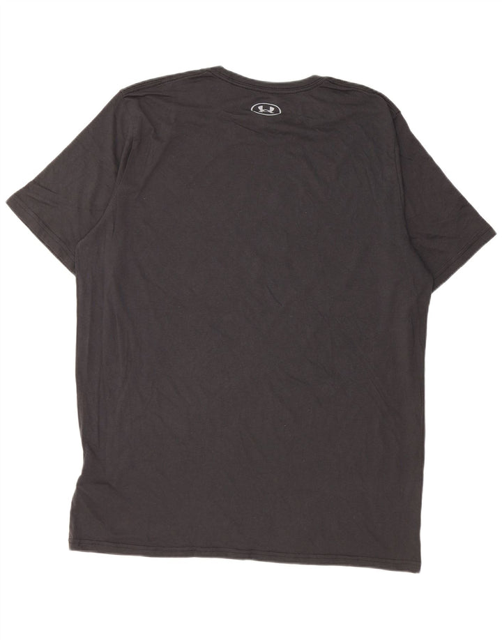 Tricou grafic Under Armour pentru bărbați Top XL bumbac negru