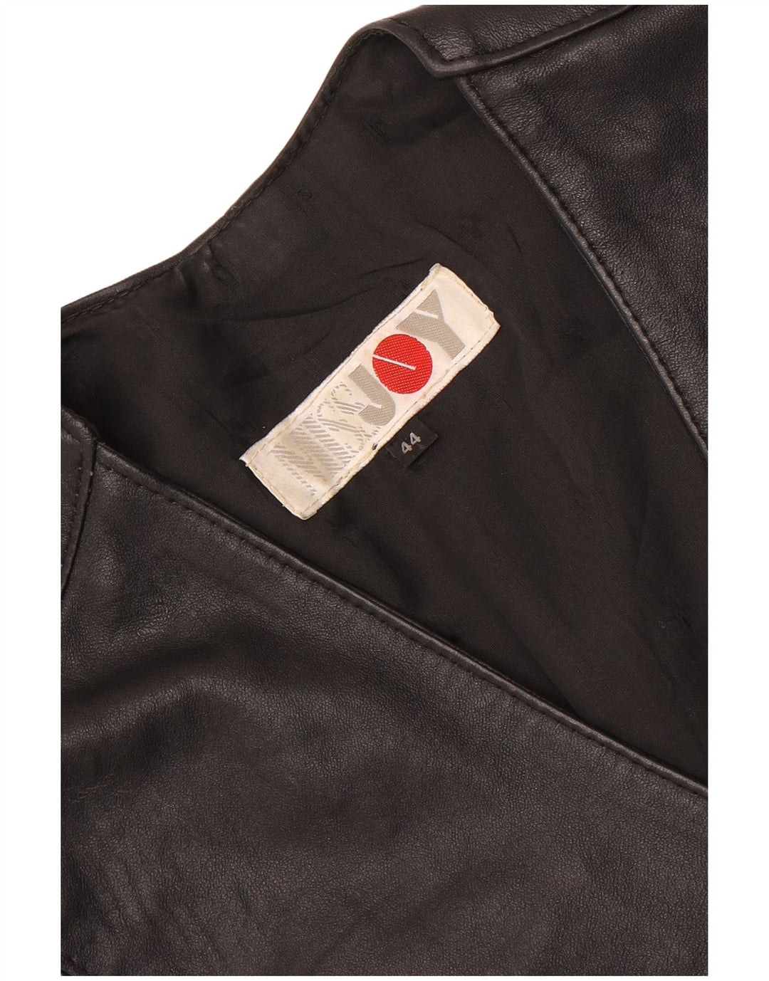 Vestă din piele pentru femei Joy IT 44 Medium Black