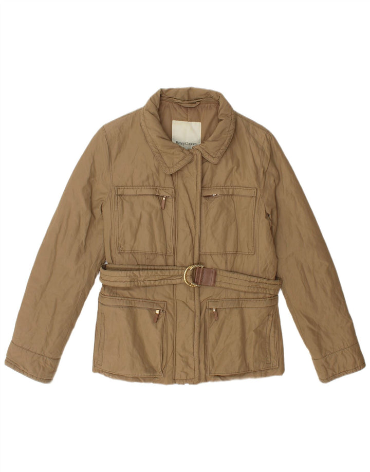 Jachetă utilită pentru femei Henry Cottons, cu centură, IT 42 Medium Khaki Poliamidă