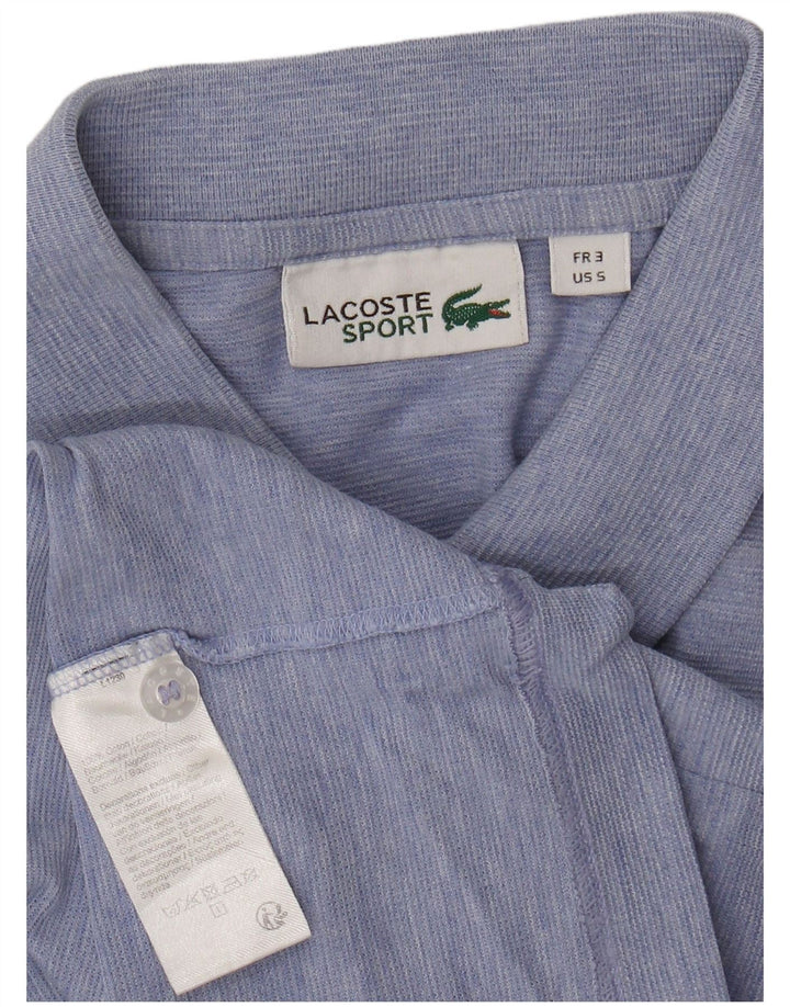 Tricou polo pentru bărbați LACOSTE Mărimea 3 Bumbac albastru mic