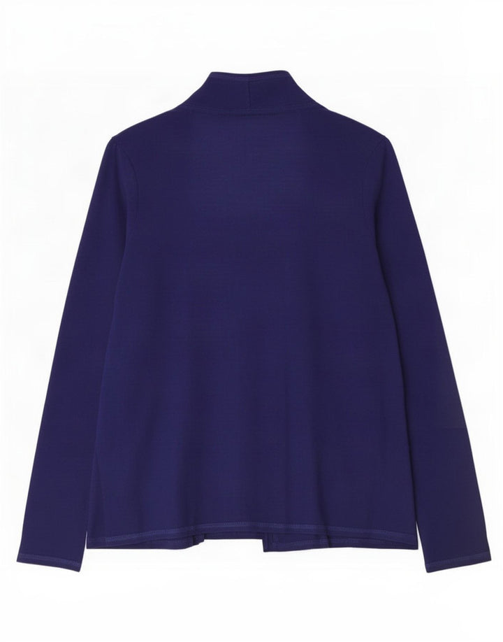 Top cardigan Marks & Spencer pentru femei UK 14 Poliester albastru mediu
