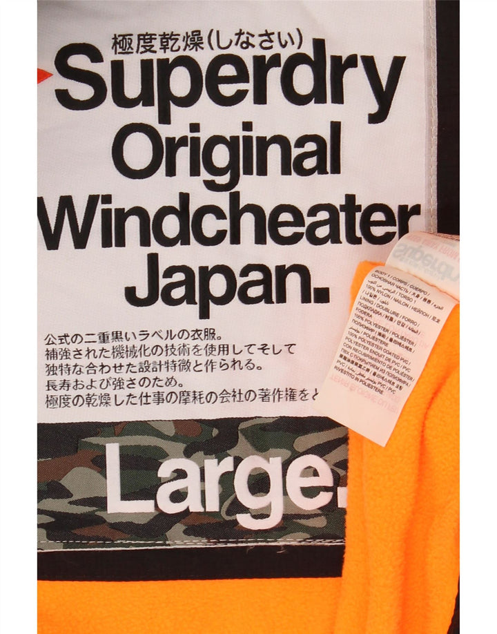 Jachetă Windbreaker pentru femei The Windcheater Superdry UK 16 Large Black