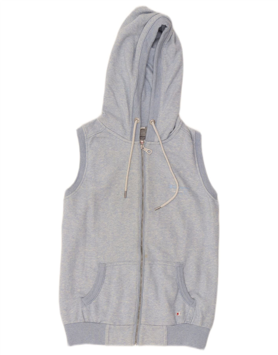 CHAMPION Pulover pentru femei Heritage Classics cu fermoar cu glugă UK 10 Small Blue