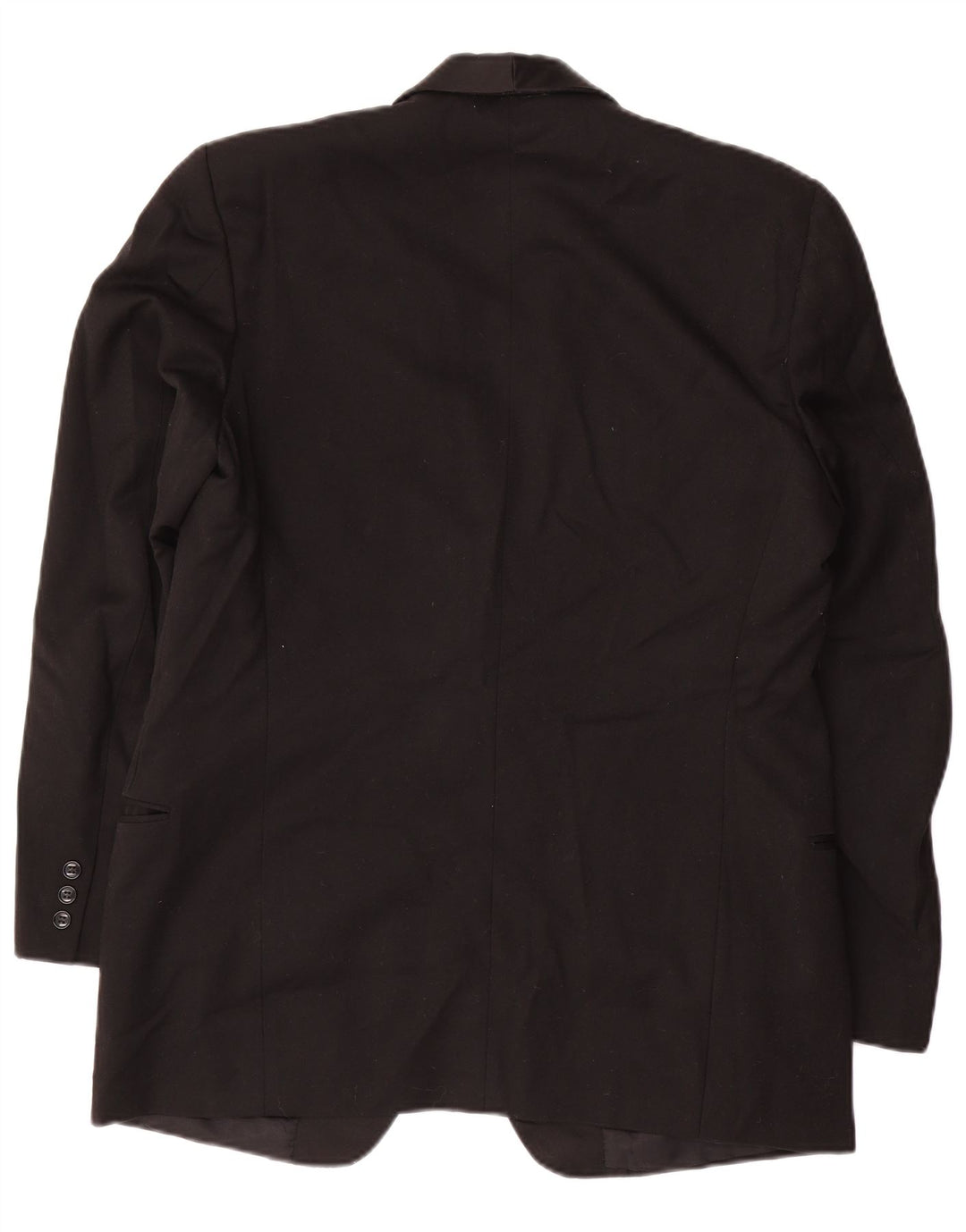 Costum pentru bărbați vintage 1 buton 2 piese IT 52 XL W32 L30 negru