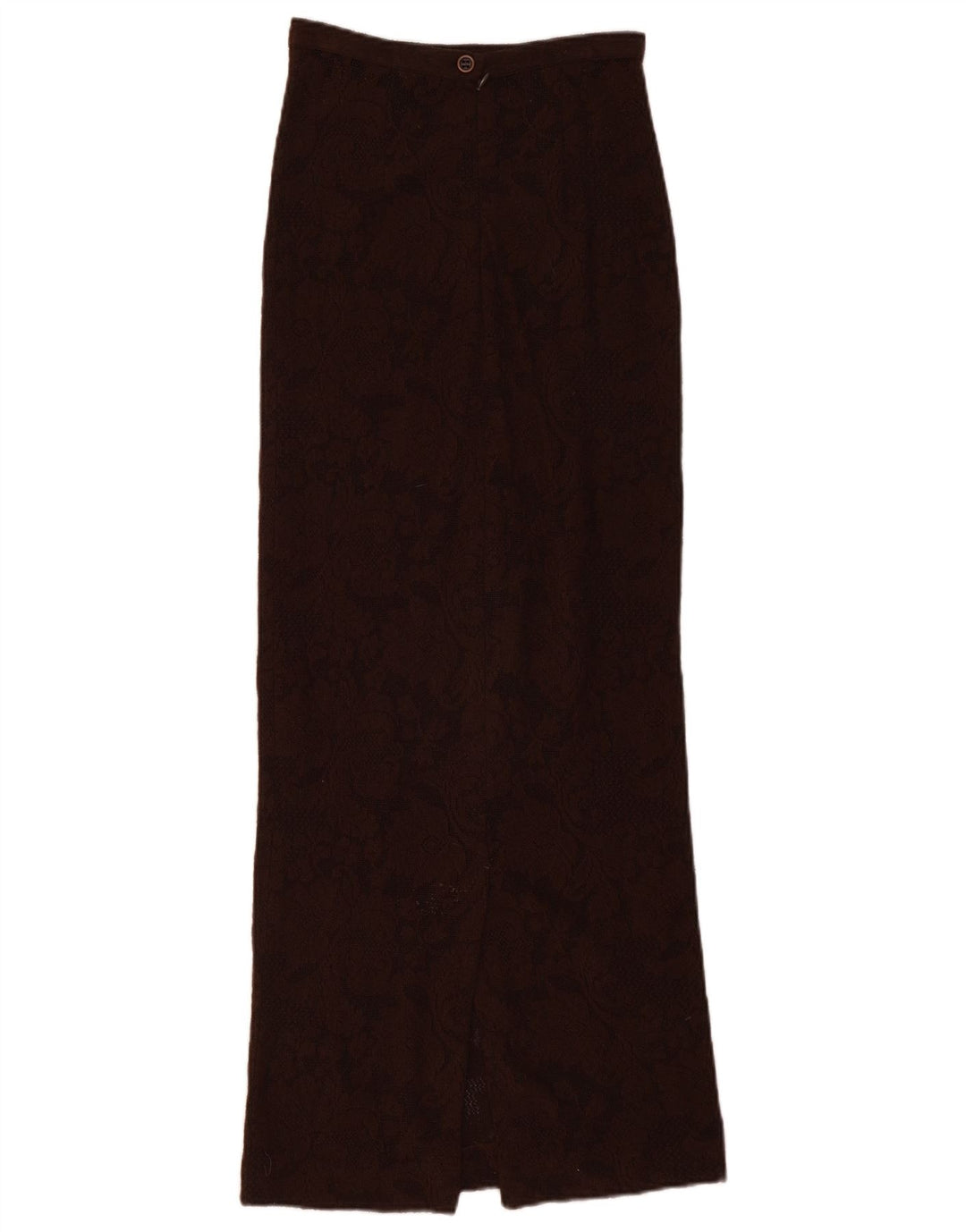 DOLCE & GABBANA Fusta Maxi tricotată pentru femei W26 Small Brown Floral