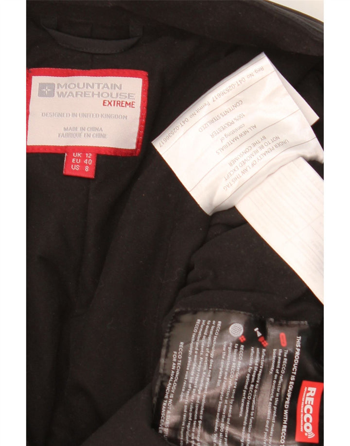 Mountain Warehouse Pantaloni de schi pentru femei UK 12 Poliester mediu negru