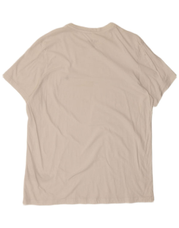 Tricou Jack Wills Classic Fit pentru bărbați Top XL Bumbac alb