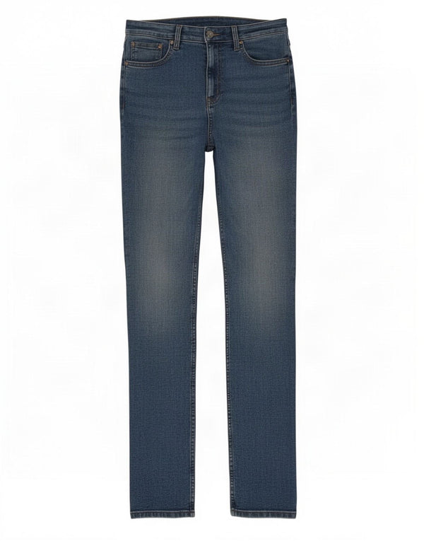 Blugi drepti pentru femei Marks & Spencer The Sienna UK 12 Medium W28 L28 Albastru