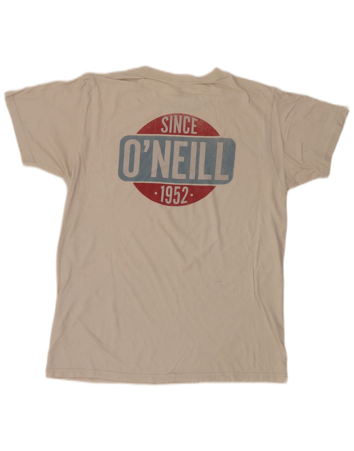 Tricou grafic O'Neill pentru bărbați, cu croiala modernă, top, bumbac alb mediu