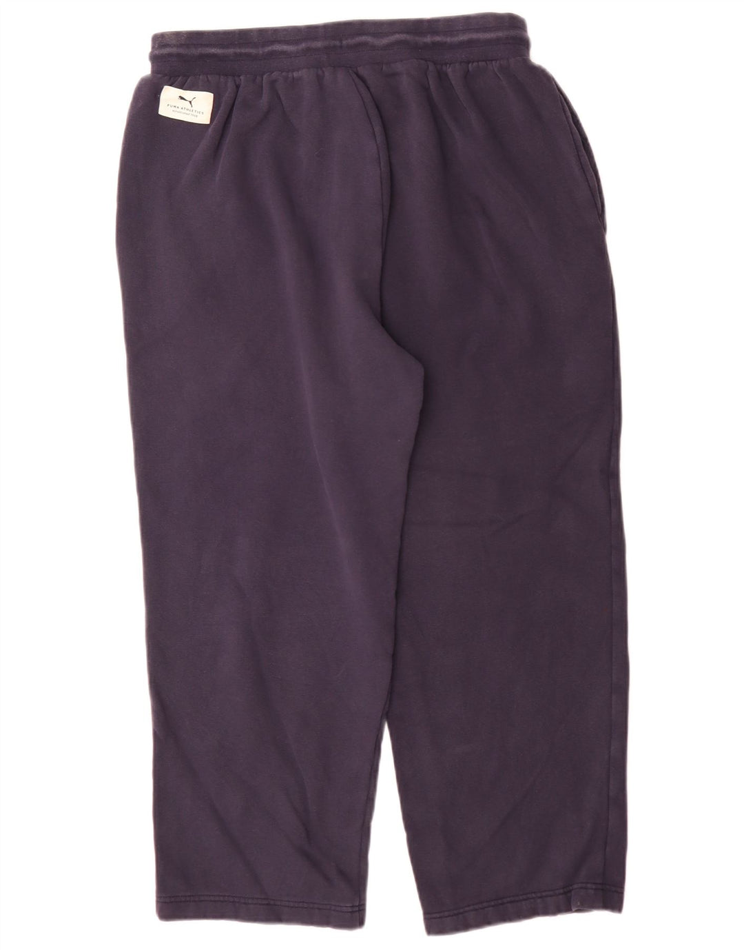 Pantaloni de trening Puma pentru femei, mari, albastru, bumbac