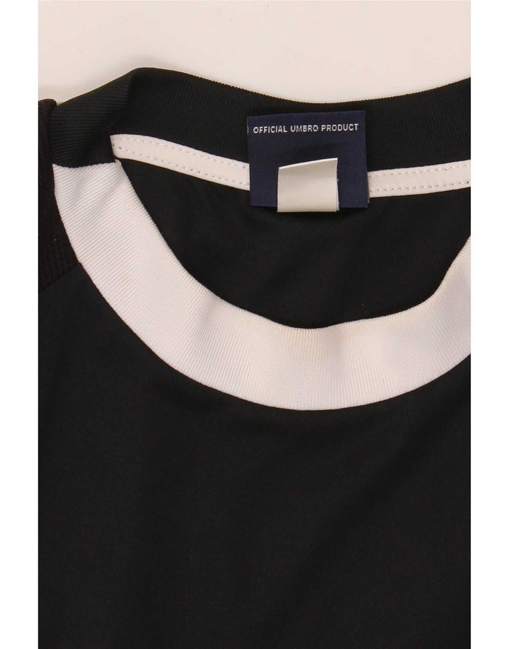 Tricou grafic pentru bărbați Umbro Top XL Negru Poliester color bloc