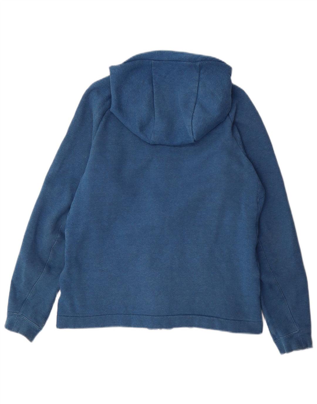 Pulover Nike pentru bărbați, cu fermoar, din bumbac color-bloch, albastru mediu