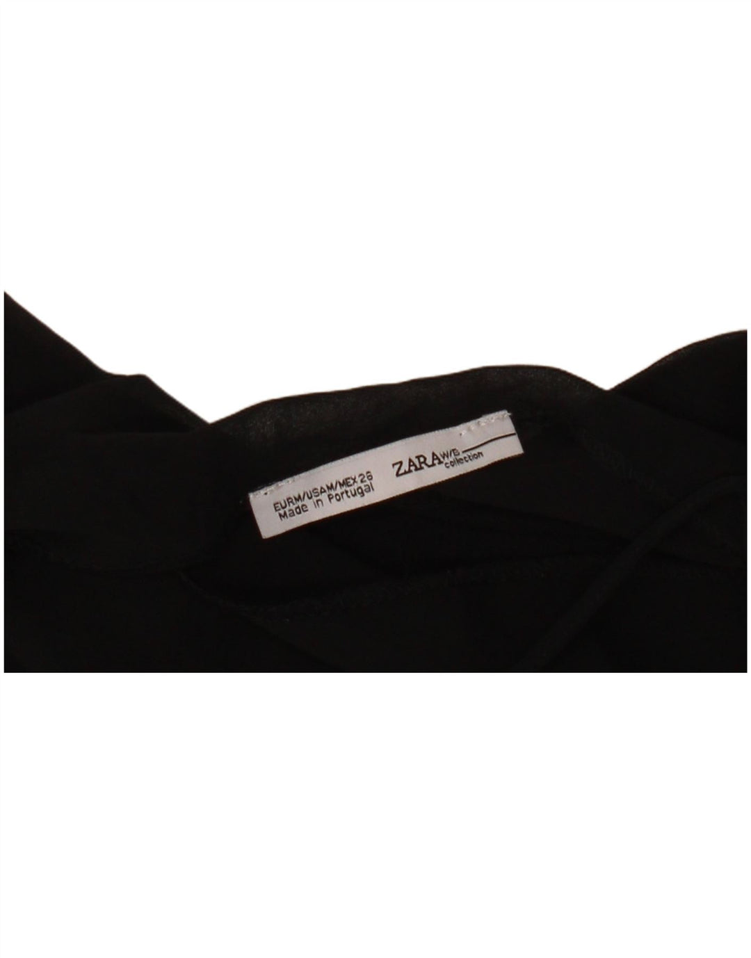 Top Halter pentru femei Zara UK 12 Medium Negru