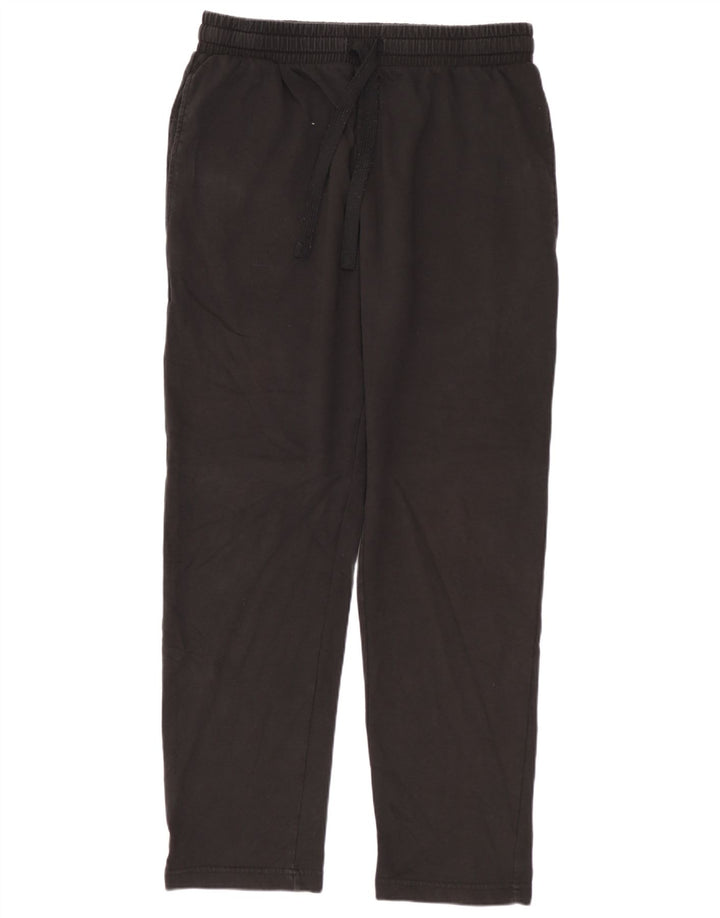 MARKS & SPENCER Pantaloni de trening pentru femei UK 14 Bumbac mediu negru