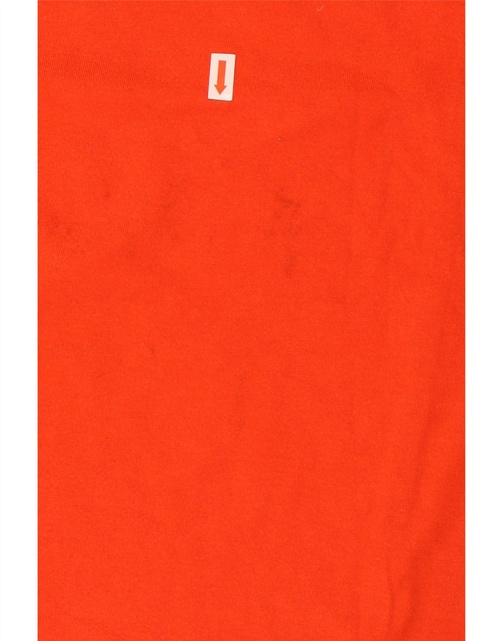 Tricou Puma pentru băieți Top 15-16 ani portocaliu Colorblock