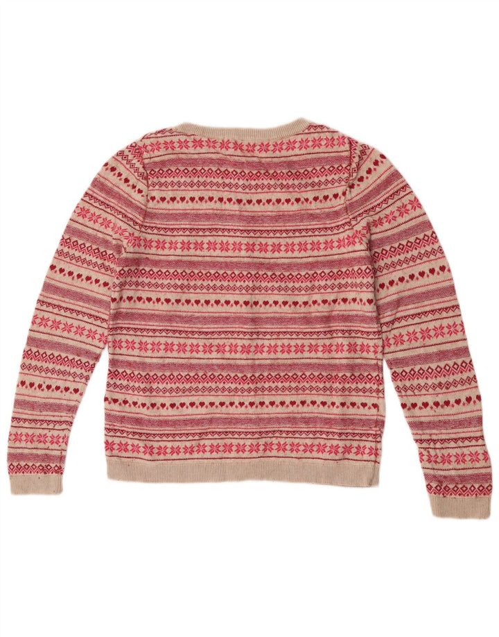 Marks & Spencer Pulover Cardigan Per Una Femei UK 12 Medium Bej