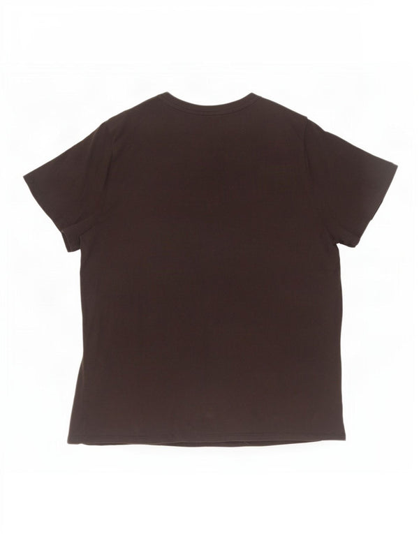 Tricou cu grafic Puma pentru femei, UK 18 XL, bumbac negru