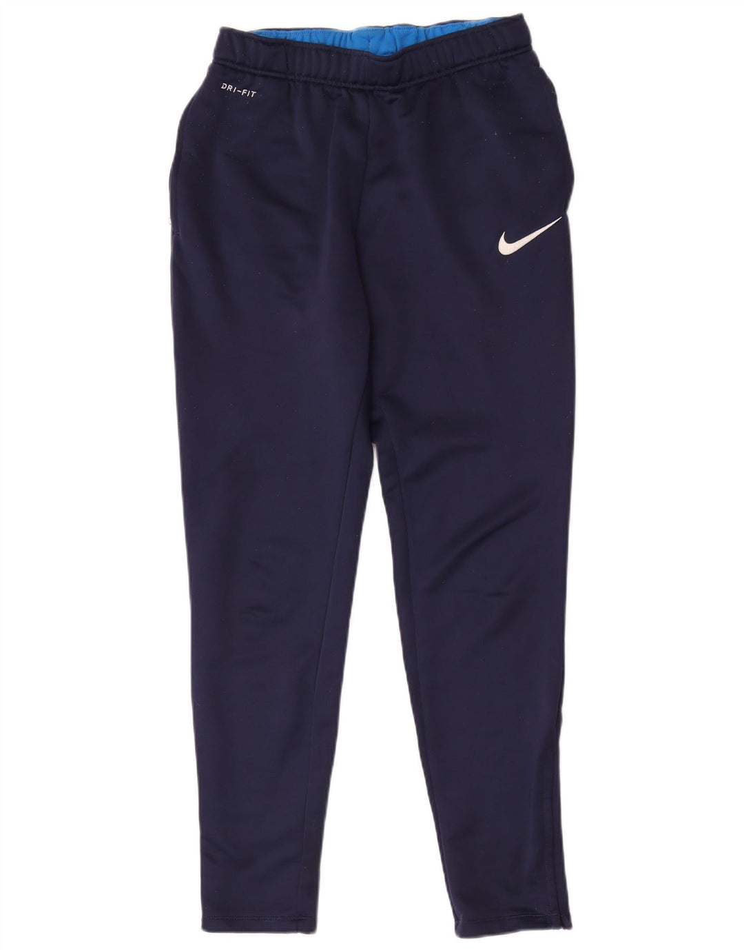 Pantaloni de trening Nike Dri Fit pentru bărbați, poliester mediu albastru bleumarin
