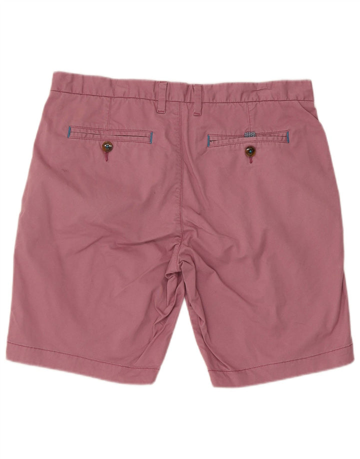 Pantaloni scurți chino obișnuiți pentru bărbați Ted Baker W34, bumbac roz mare