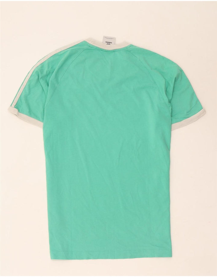 Tricou pentru bărbați Adidas Top, bumbac verde mediu