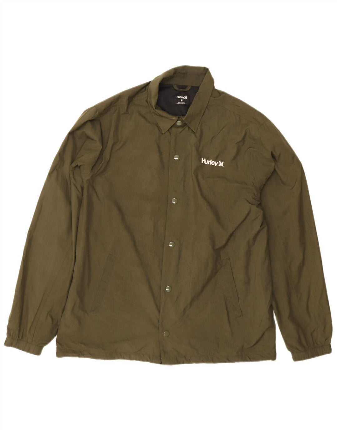 Hurley Bomber Jacket pentru bărbați UK 38 Medium Kaki Poliester