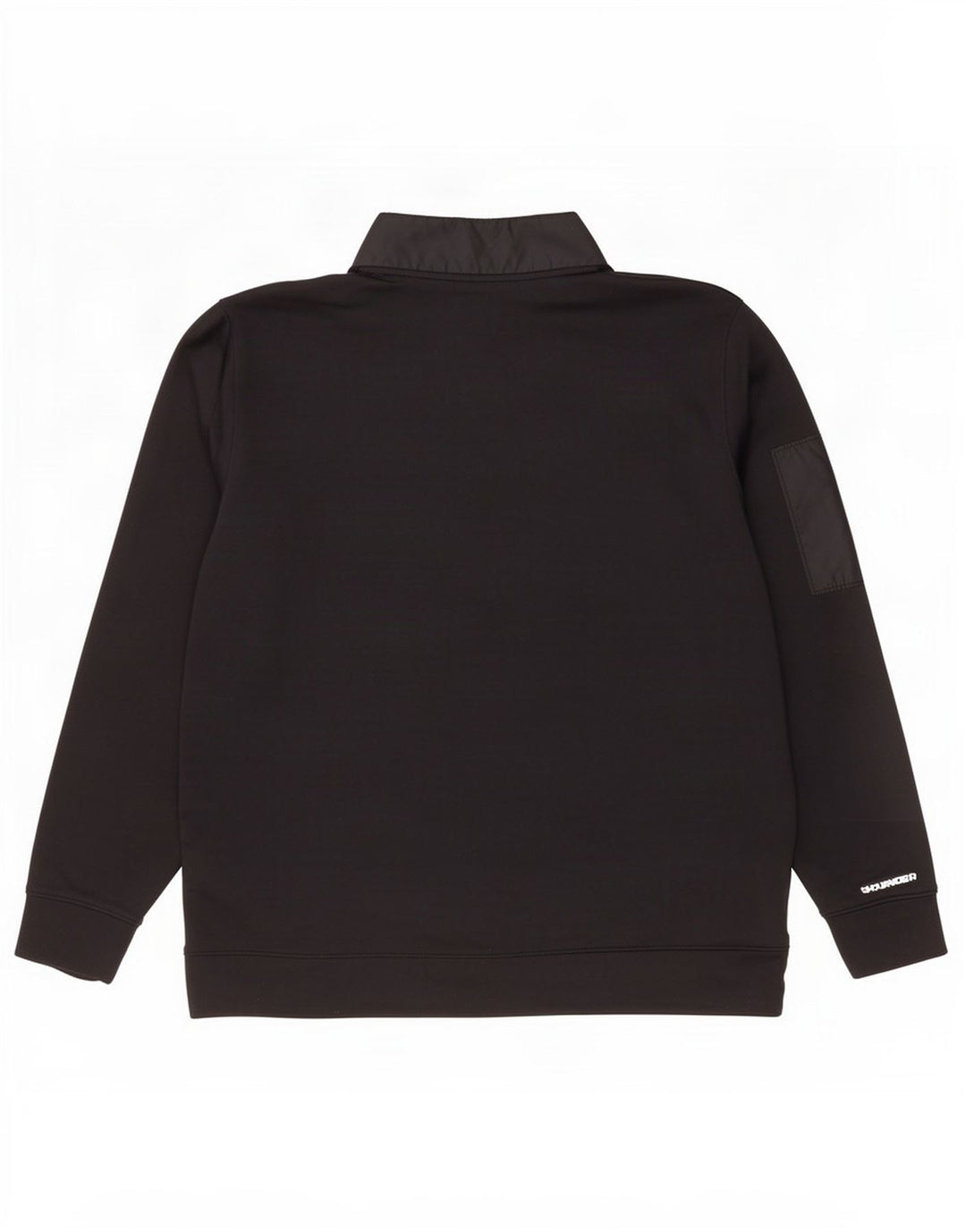 Pulover pentru bărbați Under Armour, cu fermoar și gât, XL, poliester negru