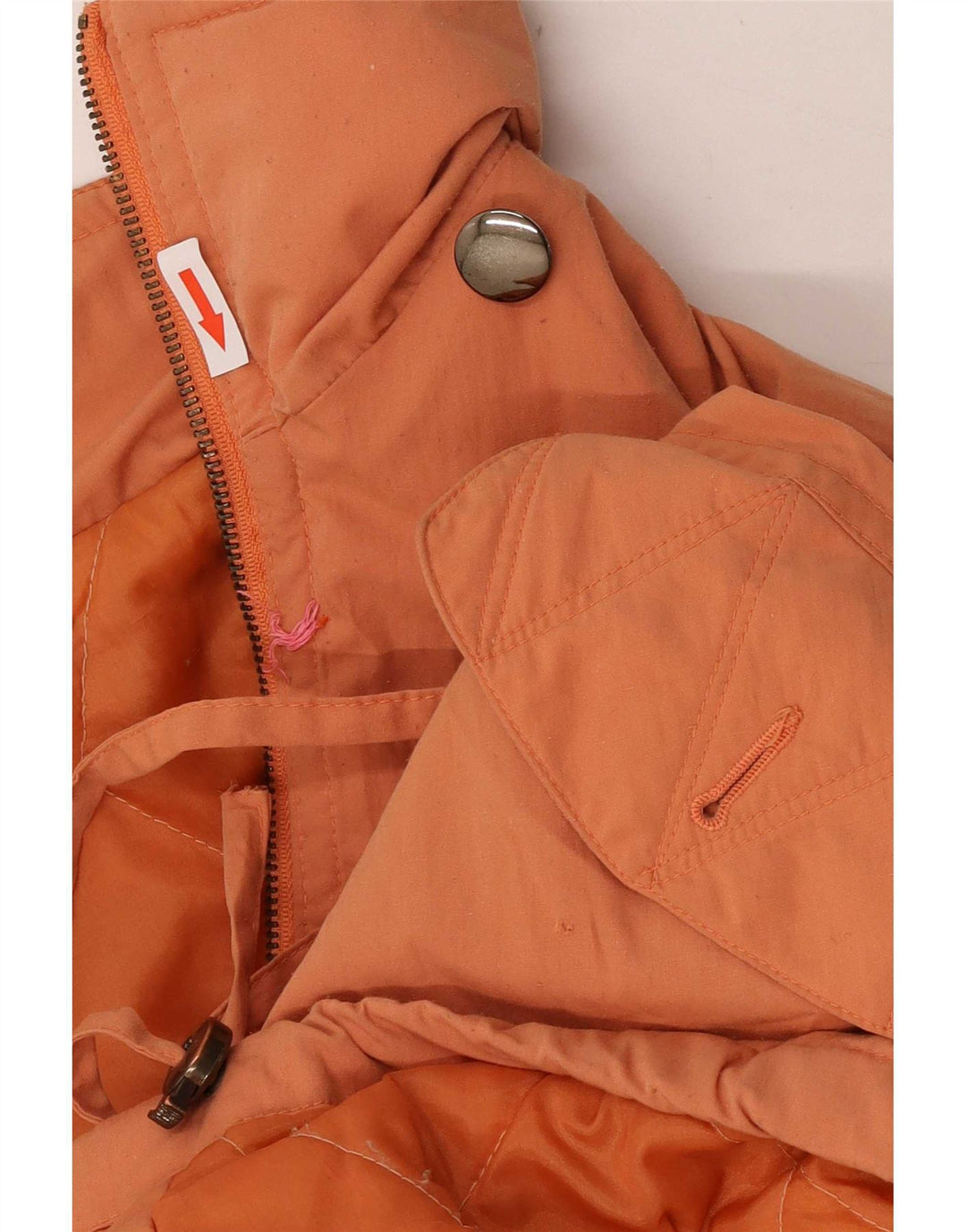 Jachetă Parka Vintage pentru femei UK 18 XL Portocaliu