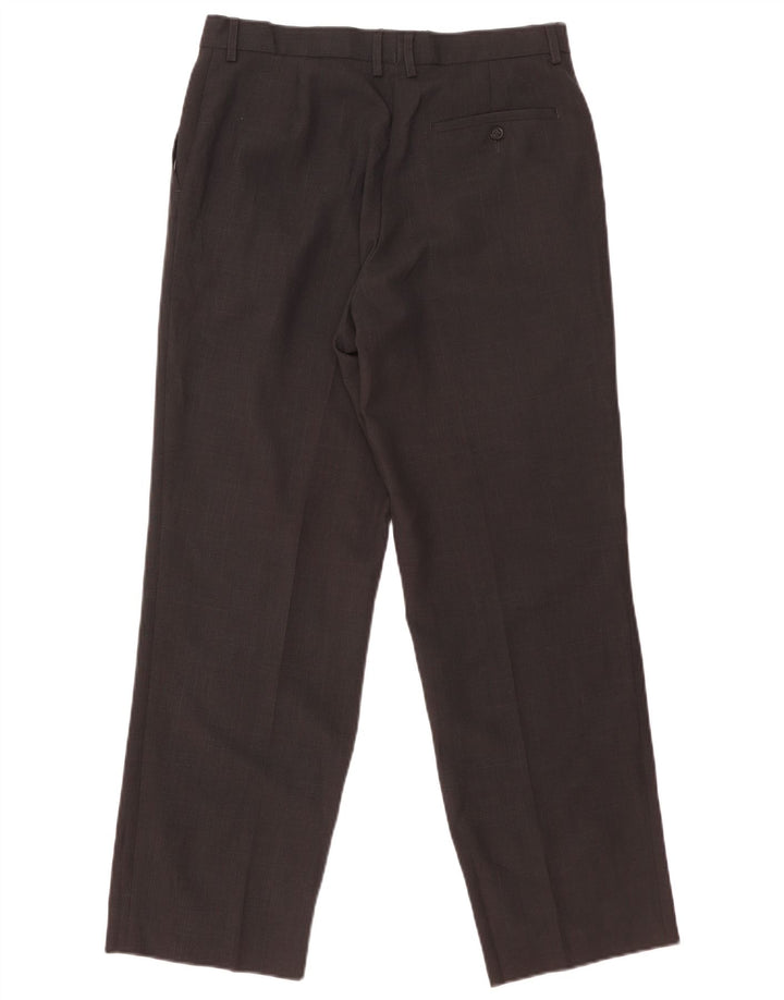 Marks & Spencer Pantaloni drepți pentru bărbați W34 L31 negri