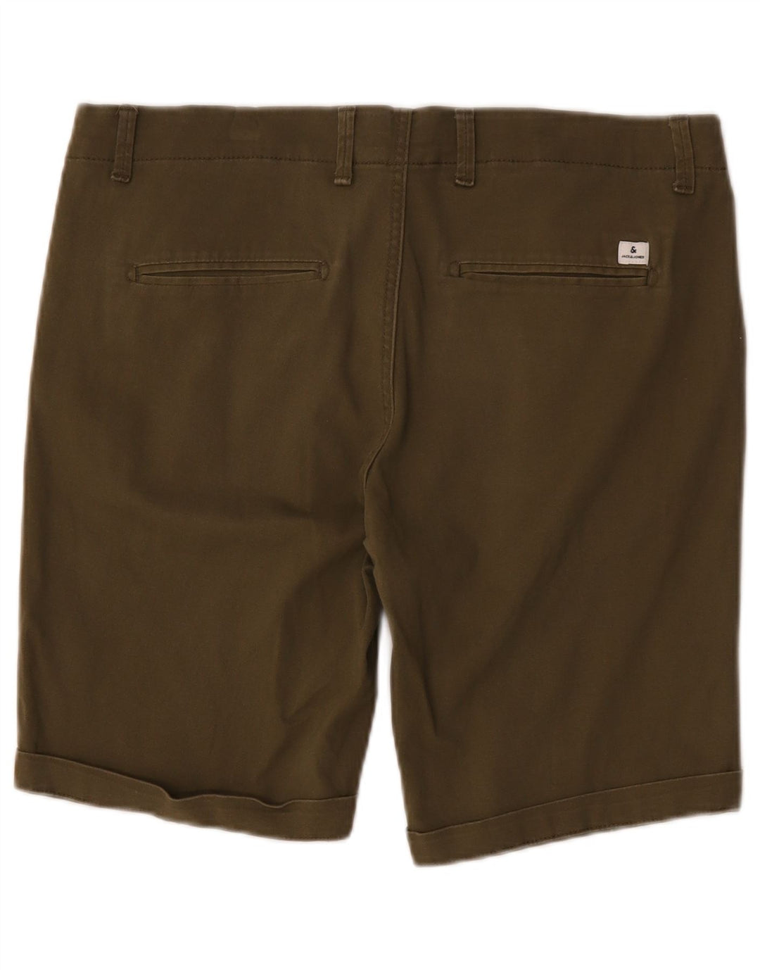 Pantaloni scurți chino Jack & Jones pentru bărbați, mari W36, bumbac kaki