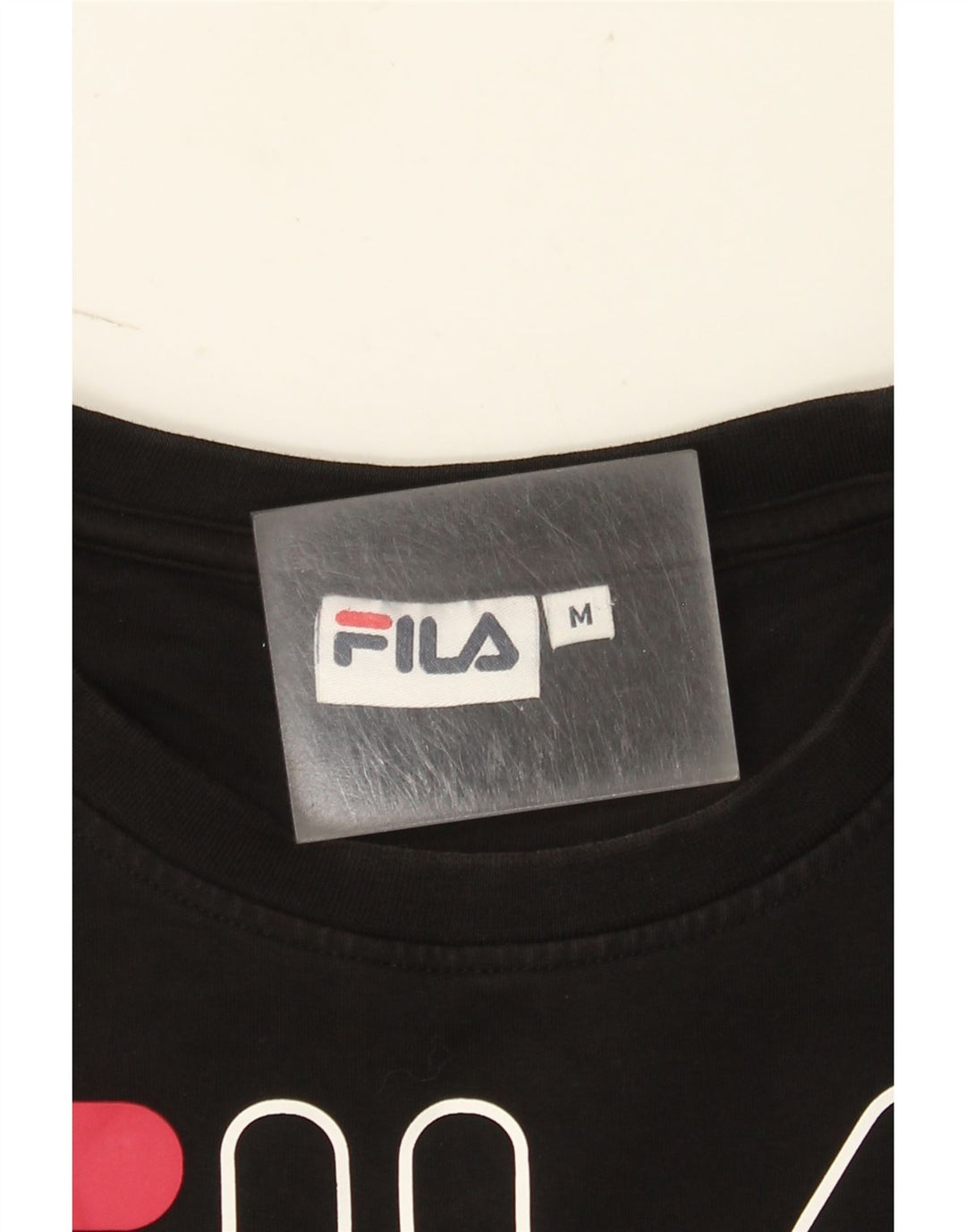 Pulover cu grafic pentru femei Fila UK 14 Medium Negru